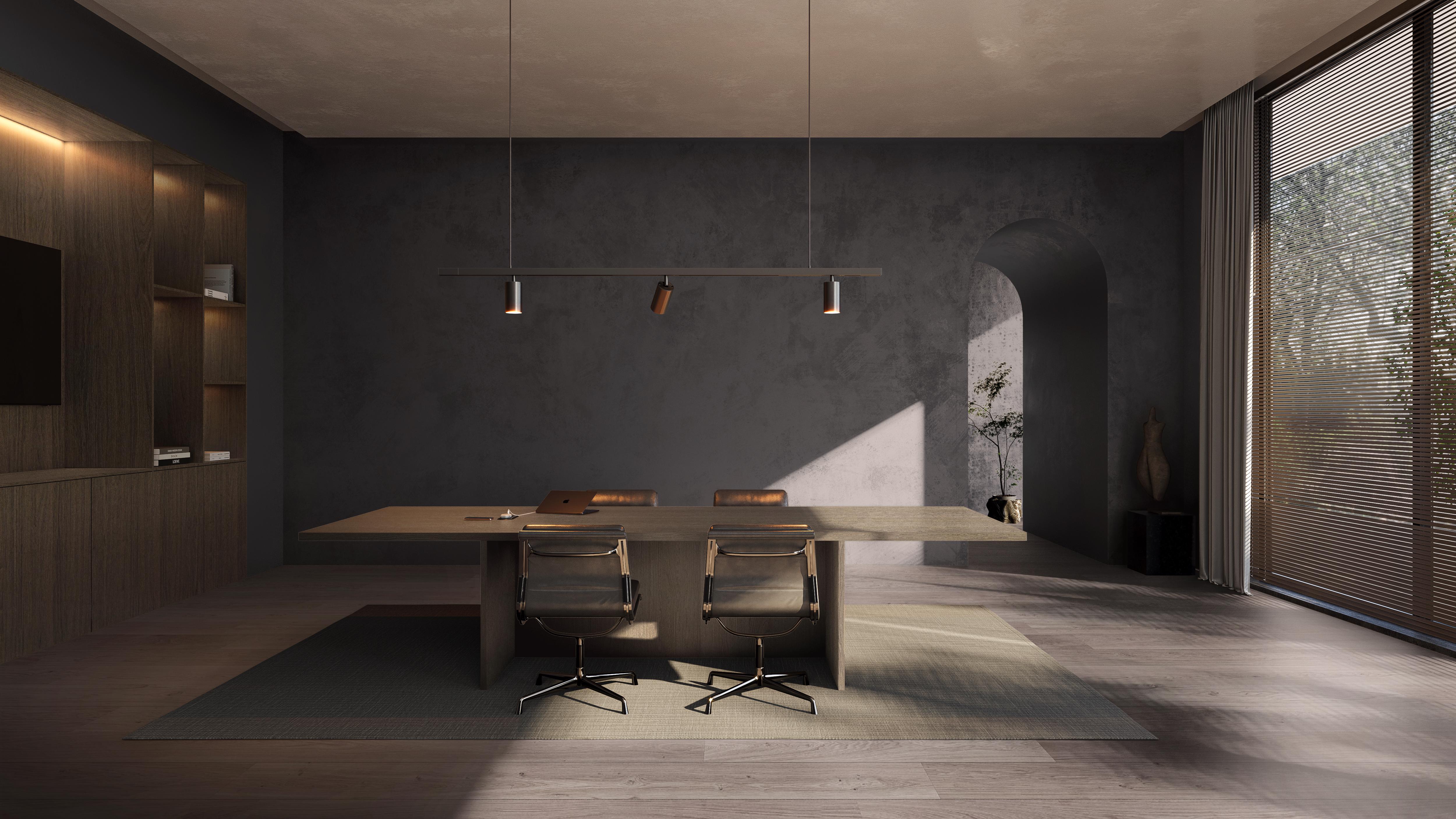 Render of beautiful office